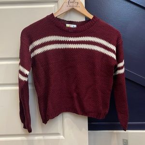 Girls cropped sweater